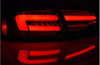 Röda rökseq-dioder för Audi A4 b8 12-15 sedan