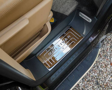 Invändiga stegkåpor och trösklar VW T5 03-15 MULTIVAN
