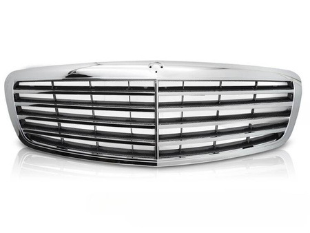 Grill, frontgrill Kolfiber för Mercedes-Benz W221