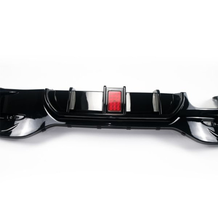 DIFFUSOR BMW F20 F21 15-19 MTECH GLOSS BLACK LED