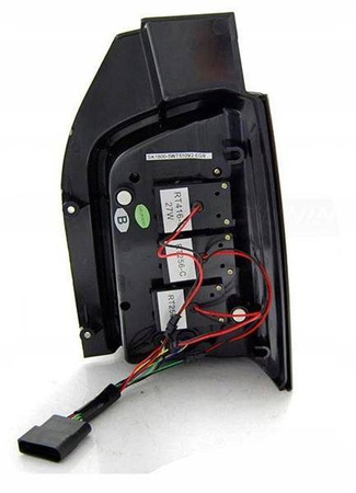 Vw T5 10-15 svart full led dts lampor