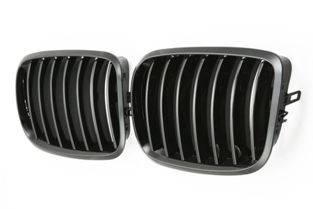 GRILL BMW X5 X6 E70 E71 SPORT GLÄNSANDE SVART