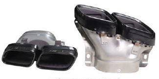 TIPPSATS MERCEDES KROM SVART X167 W167