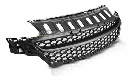 Grillgaller Opel Corsa e 14-19 svart matt
